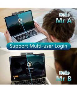 מצלמת רשת אינטרנט IR תומכת זיהוי פנים Face Recognition בצבע שחור KAYSUDA | CA20