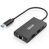 מתאם USB 10Gbps Multiport בצבע שחור ST-LAB | U-2420