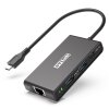 מתאם USB-C 10Gbps מרובה יציאות בצבע שחור ST-LAB | U-2670