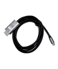 מתאם USB3.1-C to HDMI זכר לנקבה בצבע אפור-שחור GoldTouch | CH-C-HDMI-8K-1.8