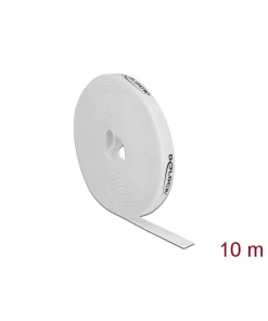 סרט צמדן סקוטש דו צדדי בצבע לבן DELOCK | 18388
