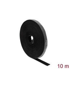 סרט צמדן סקוטש דו צדדי בצבע שחור DELOCK | 18385