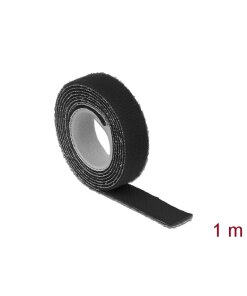 סרט צמדן סקוטש דו צדדי בצבע שחור DELOCK | 18709