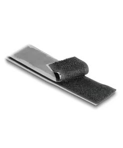 סרט צמדן סקוטש תעשייתי עם דבק דו צדדי זכר ונקבה עמיד בחום גבוה עד 120 מעלות בצבע שחור DELOCK | 20862