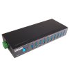 רכזת USB3.0 10Gbps מרובה יציאות בצבע שחור ST-LAB | IU-160