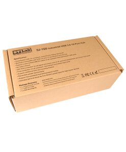 רכזת USB3.0 10Gbps מרובה יציאות בצבע שחור ST-LAB | IU-160