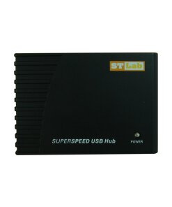 רכזת USB3.1 Type-C בצבע שחור ST-LAB | U-1221