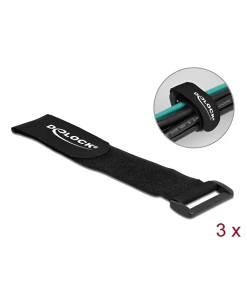 רצועות סקוטש דו צדדי עם לולאה אורך 280 מ