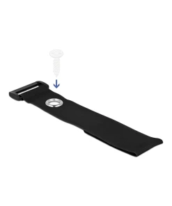 רצועות סקוטש דו צדדי עם לולאה וטבעת קיבוע אורך 280 מ