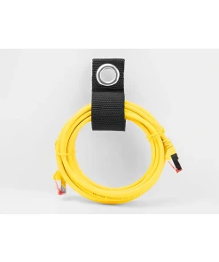 רצועות סקוטש דו צדדי עם לולאה וטבעת תלייה סט 5 יח' צבע שחור DELOCK | 19560