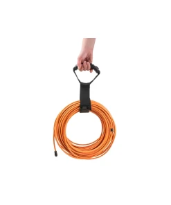 רצועת סקוטש דו צדדי עם ידית לאחיזה כלים כבדים סט 2 יח' צבע שחור DELOCK 19589