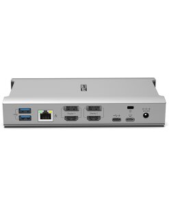 תחנת עגינה USB 10Gbps מרובה יציאות בצבע אפור ST-LAB | U-2630