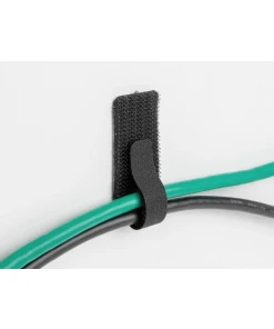 תפסן כבלים סקוטש עם דבק עצמי עמיד בחום גבוה עד 120 מעלות סט 10 יח' בצבע לבן DELOCK | 19587