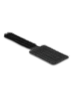 תפסן כבלים סקוטש עם דבק עצמי עמיד בחום גבוה עד 120 מעלות סט 10 יח' בצבע לבן DELOCK | 19587