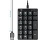 לוח מקשים בצבע שחור Perixx | PERIPAD-303 | Wired Mechanical Keypad