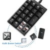 לוח מקשים בצבע שחור Perixx | PERIPAD-303 | Wired Mechanical Keypad