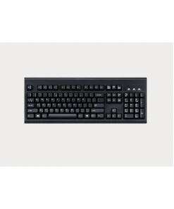 מקלדת חוטית ארגונומית בצבע שחור Perixx | PERIBOARD-106-B | Wired Black Full-Size Keyboard