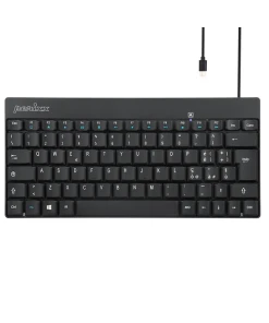 מקלדת חוטית ארגונומית בצבע שחור Perixx | PERIBOARD-422 | Mini-USB-C-Tastatur