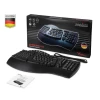 מקלדת חוטית ארגונומית בצבע שחור Perixx | PERIBOARD-512-B | Wired Ergonomic Split Black USB US KB