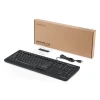 מקלדת חוטית ארגונומית בצבע שחור Perixx | PERIBOARD-513 | Wired USB Backlit Fullsize Keyboard with Touchpad and Mouse Function