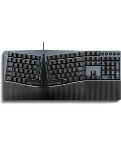 מקלדת חוטית ארגונומית בצבע שחור Perixx | PERIBOARD-535RD | Wired Ergonomic Mechanical Linear US KB