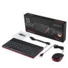 מקלדת חוטית ארגונומית בצבע שחור Perixx | PERIDUO-212B | Wired USB Mini Set: 75% Keyboard and Optical Mouse with Multimedia Keys