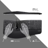 מקלדת חוטית ארגונומית בצבע שחור Perixx | PERIDUO-505 | Wired Ergo Full Size US KB w. Vertical Mouse