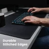משטח לעכבר בצבע שחור Perixx | DX-1000XXL | Waterproof Gaming Mouse Pad Stitched Edges Non-Slip Rubber Base