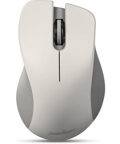 עכבר אלחוטי ארגונומי בצבע אפור Perixx | PERIMICE-621M | Wireless Mouse - Silent Click with Ergo Design