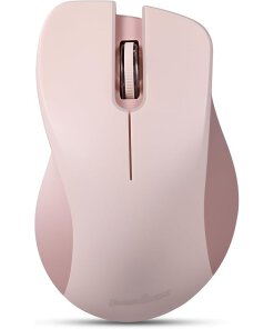 עכבר אלחוטי ארגונומי בצבע ורוד Perixx | PERIMICE-621P | Wireless Mouse - Silent Click with Ergo Design