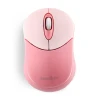 עכבר אלחוטי ארגונומי בצבע ורוד Perixx | PERIMICE-802PK | Bluetooth Pink Portable Mouse