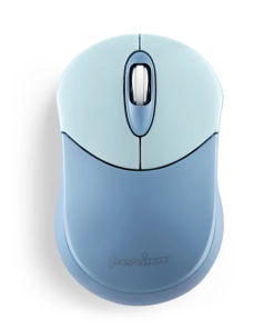 עכבר אלחוטי ארגונומי בצבע כחול Perixx | PERIMICE-802BL | Bluetooth Blue Portable Mouse