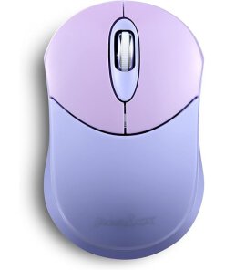 עכבר אלחוטי ארגונומי בצבע סגול Perixx | PERIMICE-802PP | Bluetooth Purple Portable Mouse