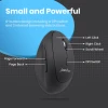 עכבר אלחוטי ארגונומי בצבע שחור Perixx | PERIMICE-719 | Wireless Ergonomic Vertical Mouse Silent Click Smaller Hand Size