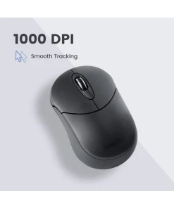 עכבר אלחוטי ארגונומי בצבע שחור Perixx | PERIMICE-802 | Bluetooth Black Portable Mouse
