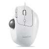 עכבר חוטי ארגונומי בצבע לבן Perixx | PERIMICE-520 | Wired Ergonomic Vertical Trackball Mouse Adjustable Angle Programmable Buttons