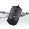 עכבר חוטי ארגונומי בצבע שחור Perixx | PERIMICE-503 | Waterproof Wired Black USB Mouse