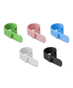 אזיקונים סיליקון במגוון צבעים עמידים בחום גבוה עד 240 מעלות סט 10 יח' DELOCK | 18828