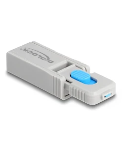 חוסם שקע USB-C סט 5 יח' + כלי נעילה DELOCK | 20926