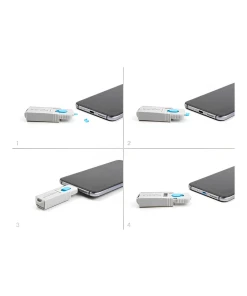 חוסם שקע מיקרו USB סט 10 יח' DELOCK | 20949