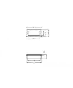 כיסוי נגד אבק עבור שקע DVI סט 10 יח' צבע שחור DELOCK | 60160