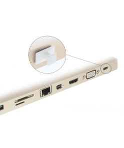 כיסוי נגד אבק עבור שקע USB-C עם אחיזה גדולה סט 10 יח' DELOCK | 64015