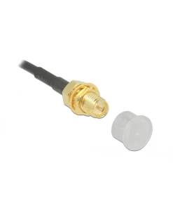 כיסוי נגד אבק עבור תקע SMA סט 10 יח' צבע שקוף DELOCK | 60163