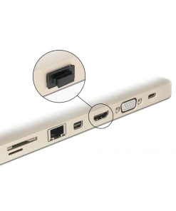 כיסוי נגד אבק עם אחיזה לשקע HDMI סט 10 יח' DELOCK | 64029