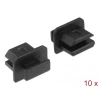 כיסוי נגד אבק עם אחיזה לשקע מיני DisplayPort סט שחור 10 יח' DELOCK | 64026