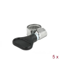 מהדק צינור נירוסטה 400SS עם ידית פרפר סט 5 יח' DELOCK | 19510