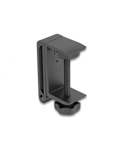 מחזיק אוזניות אלומיניום מתכוונן להרכבה על שולחן DELOCK | 18449