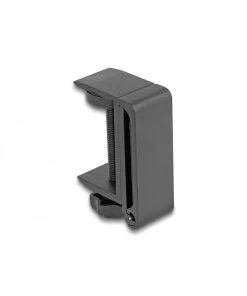 מחזיק אוזניות אלומיניום מתכוונן להרכבה על שולחן DELOCK | 18449