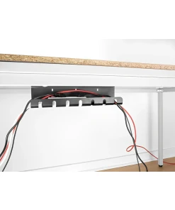 מחזיק כבלים להרכבה מתחת לשולחן סט 2 יח' DELOCK | 88031