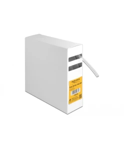 צינור מתכווץ בחום 2:1 להגנת כבלים צבע שקוף DELOCK | 19934